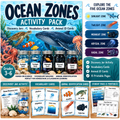 Ocean Zones Activity Pack | Discovery Jars, Vocabulary & Animal ID Cards
